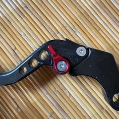 ホーネット250 社外品　ブレーキレバー クラッチレバー　（ブラック レッド）の画像