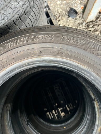 185/65R14, ダンロップ,2024年,4本