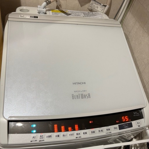 AI機能付！ 大容量9㌔！洗濯乾燥機  2020年製