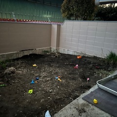 庭の土　残土　土のう袋入り　10袋　
引き取り希望です！の画像