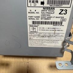 日産 Y51フーガ ナビ モニターの画像