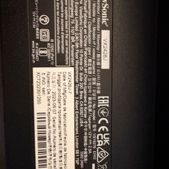 ゲーミングモニター　ジャンク品の画像