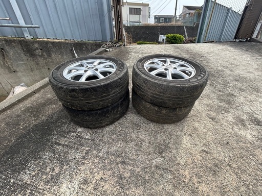 値下げしました?ホイル4本セットタイヤ付き