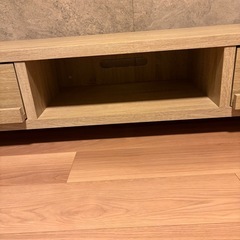 【幅150】ローテレビ台 52型対応 木製  LOWYAの画像