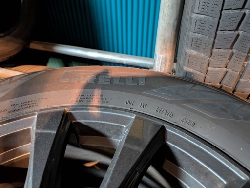 2023年製 スタッドレス 225/65R17 Pirelli ICE ZERO 4本 ホイール付 アルファード ヴェルファイア