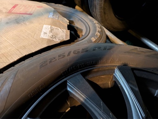 2023年製 スタッドレス 225/65R17 Pirelli ICE ZERO 4本 ホイール付 アルファード ヴェルファイア