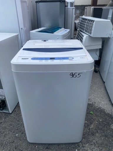 NO B965?福岡市内配送設置無料✨?YWM-T50G1 5.0kg 全自動洗濯機 