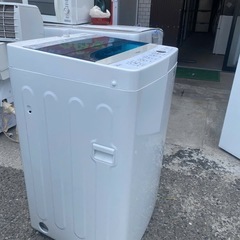 NO B966🌈福岡市内配送設置無料✨🌈ハイアール 4.5kg 全自動洗濯機 ホワイトHaier JW-C45A-Wの画像