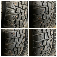 希少 クムホ 145 SR 10 742 当時物 10インチ スパイクタイヤの画像