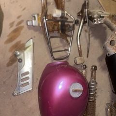 ホンダ モンキー Z50J 国産フレーム 他パーツまとめ売りの画像