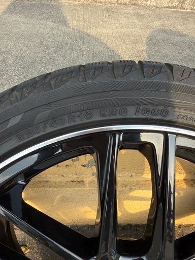 EURO AFG18×8J PCD112ホイール4本セット  225/40R18
