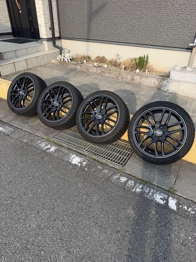EURO AFG18×8J PCD112ホイール4本セット  225/40R18