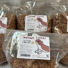 爬虫類床材　　　ウォールナッツサンド他
の画像