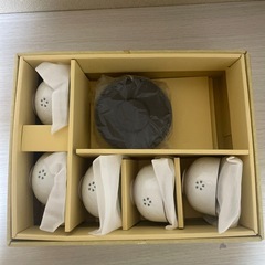 蓋付き湯のみ（茶碗）5客セットの画像