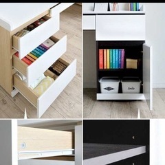 学習机ホワイトの画像