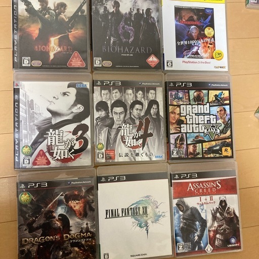 18本　人気PlayStation3ソフト　まとめて（おまけ1本）