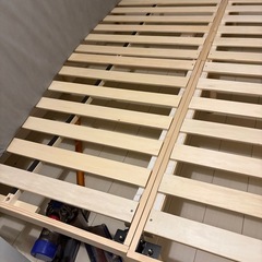 シングルすのこベッドの画像