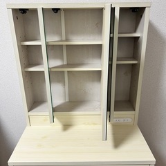 ニトリ　ドレッサー　２口コンセント付きの画像