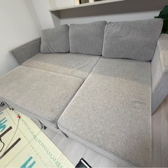 ニトリ　カウチソファ　定価79,900円　普段シーツ使用の画像