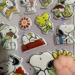 スヌーピー肉球シール❣️の画像