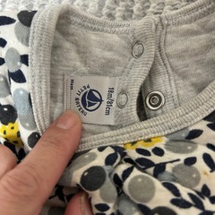 プチバトー花柄ワンピースの画像