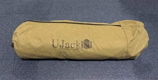 UJack ワイドコット TC生地 難燃 ハイ＆ロー切替 カーキ 【公式通販】