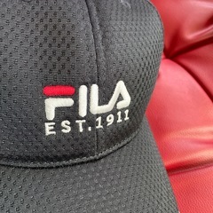 3190円→500 新品 メンズ　FILA フィラ キャップ 帽子 UVケア ユニセックス　 Lサイズの画像
