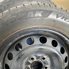 5穴 鉄ホイール 15インチ  PCD100の画像