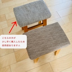 バンビスツール　2脚　スツール　椅子　東谷の画像