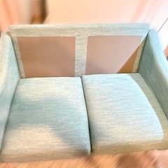 2人掛けファブリックソファ[ニトリ]
の画像