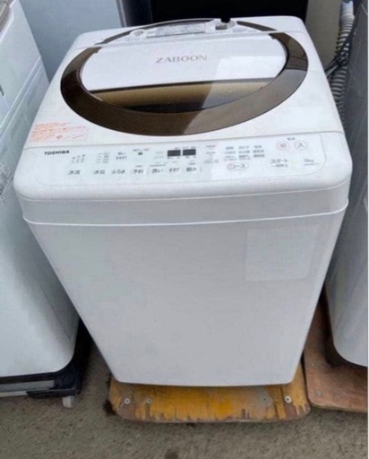 2017年式 6kg TOSHIBA 洗濯機 AW-6D6