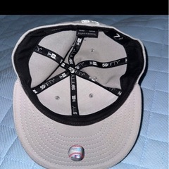 59FIFTY ニューヨーク・ヤンキース グレー × ホワイトぬの画像