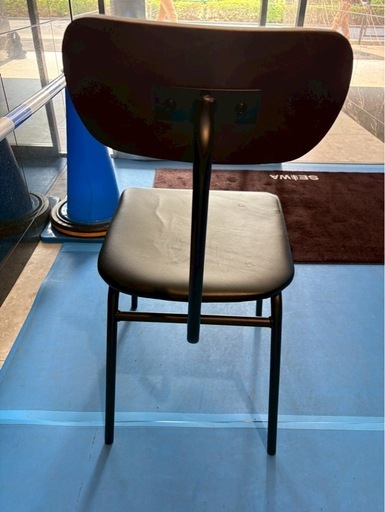 かなでもの】THE CHAIR / 02 プライウッド アイアン チェア
