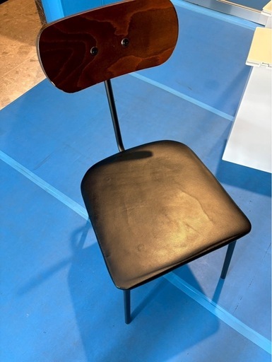 かなでもの】THE CHAIR / 02 プライウッド アイアン チェア