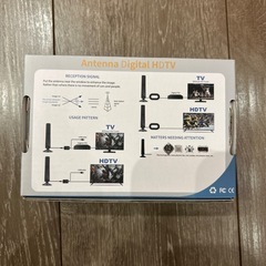 【新品】室内テレビアンテナ 4K対応 HDTV デジタルアンテナ USB給電式の画像