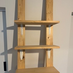 DIY棚　ラブリコ付きの画像