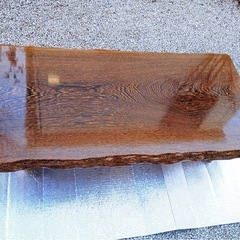 無垢板ローテーブルの画像