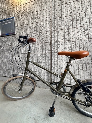 自転車 Norway OSLO シティサイクル ベージュ 引き取り限定