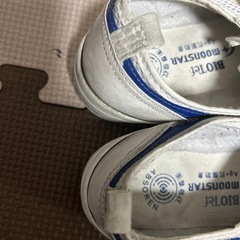 上履きムーンスター21.5センチの画像