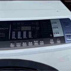 2018年式 10kg/6kg HITACHI  ドラム式洗濯機 BD-SG100BLの画像