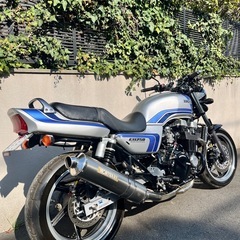 ホンダ CB750 美車 車検2年付 モリワキゼロフルエキマフラー スペンサーカラー オイルプラグ交換済 エンジン始動動画有 ( ゼファー cb750f cb1100 )の画像