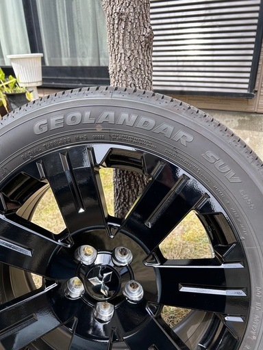 デリカD5   シャモニー純正ホイール(新車取り外し)
