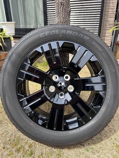 デリカD5   シャモニー純正ホイール(新車取り外し)