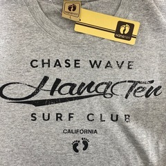 新品　Hang Ten長袖Tシャツ グレー系  Lサイズの画像