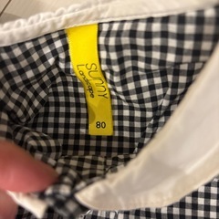 サニーランドスケープ　ワンピース 80の画像