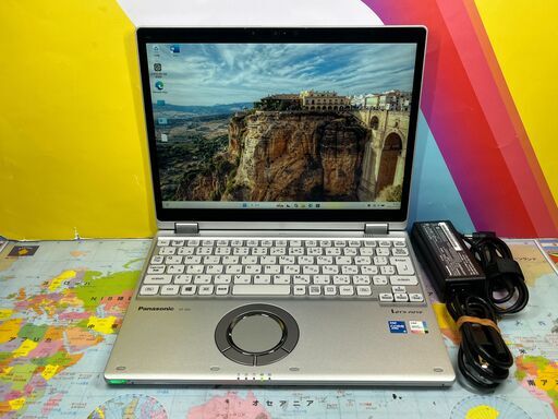 JC02174 極美品 タッチパネル 16GB レッツノート CF-QV1 2in1 タブレット 12型 軽量 office2024