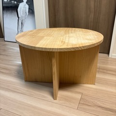 韓国　丸テーブル　ローテーブル　60cmの画像