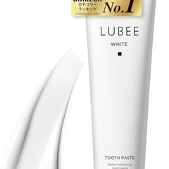 【新品】LUBEE WHITE ホワイトニング歯磨き粉 新品 日本製 口臭ケア 虫歯予防 黄ばみ 口臭の画像