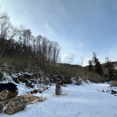 【1束90cm】ナラ薪（1年乾燥）★焚き付け込み・即使えますの画像