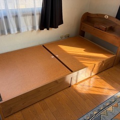 シングルベッドの画像